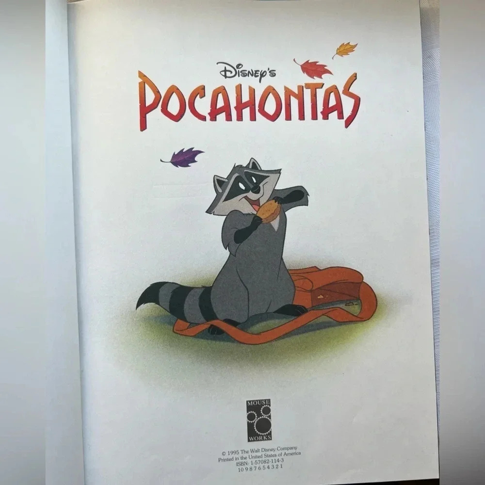 Vintage Disney  Storybook: Pocahontas - Picture 3 of 4